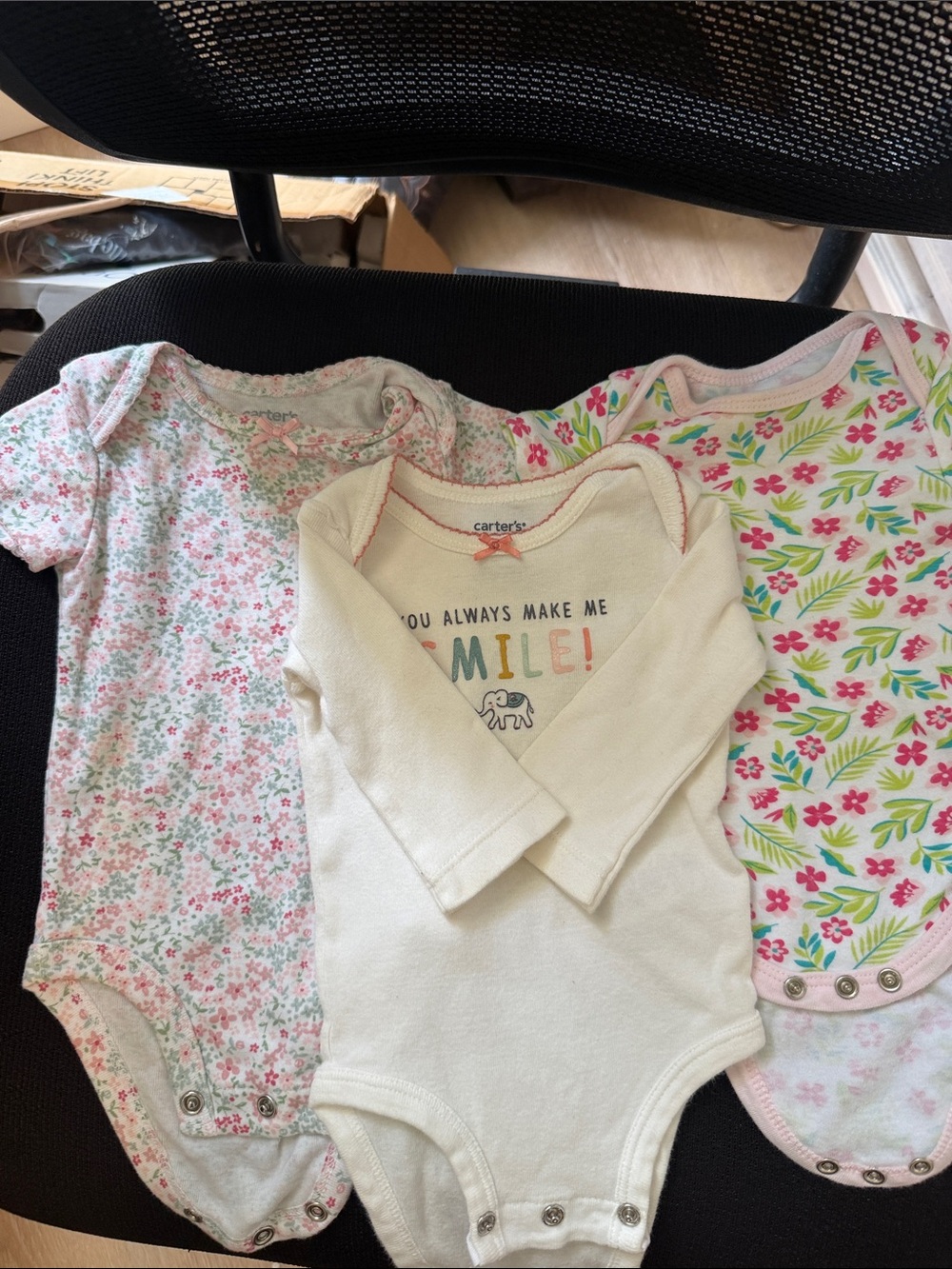 3PC baby girl bundle-onesies